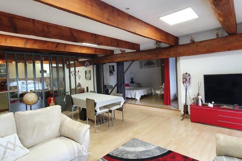 Le Loft Du 31 Deco Charme Cosy Centre Garage Prive Climatisation Διαμέρισμα Σετ Εξωτερικό φωτογραφία